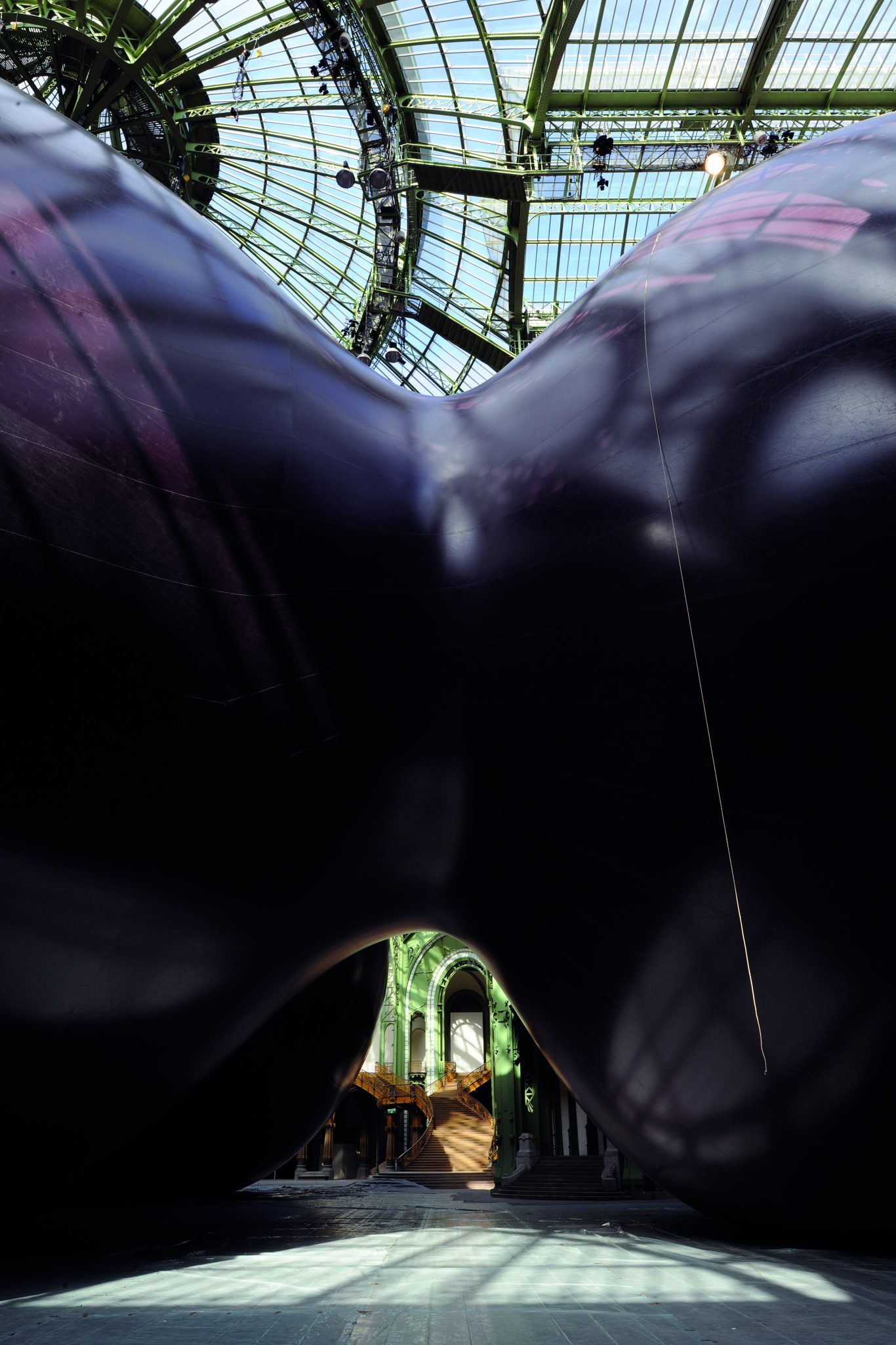 Leviathan Anish Kapoor At The Grand Palais Sculpture